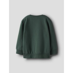 NAME IT MINI Nell Minecraft Sweatshirt - Bistro Green
