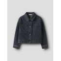 NAME IT KIDS Rhea Denim Jakke 2424 - Dark Midnight Denim
