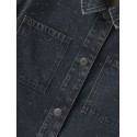 NAME IT KIDS Rhea Denim Jakke 2424 - Dark Midnight Denim