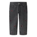 NAME IT MINI Bella Mom Jeans 1224 - Medium Grey Denim / Flower