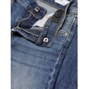 KIDS ONLY Blush Skinny Raw Jeans - Medium Blue Denim
