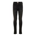 KIDS ONLY Blush Skinny Raw Jeans - Sort Denim