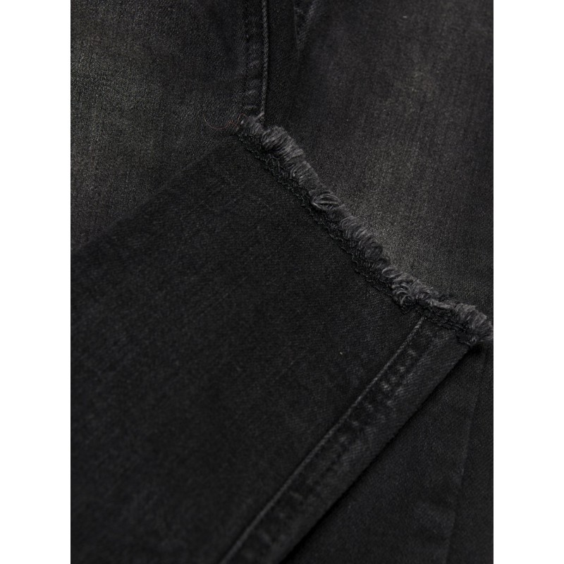 KIDS ONLY Blush Skinny Raw Jeans - Sort Denim