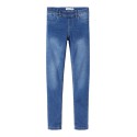 NAME IT Kids Polly Denim Leggings - Medium Blue Denim