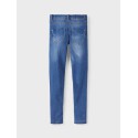 NAME IT Kids Polly Denim Leggings - Medium Blue Denim
