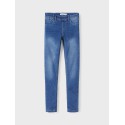 NAME IT Kids Polly Denim Leggings - Medium Blue Denim