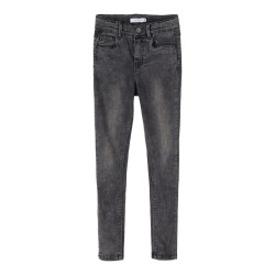 NAME IT Kids Polly Denim Toras HW Jeans - Dark Grey Denim