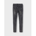 NAME IT Kids Polly Denim Toras HW Jeans - Dark Grey Denim