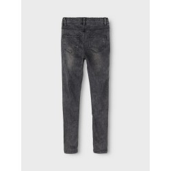 NAME IT Kids Polly Denim Toras HW Jeans - Dark Grey Denim
