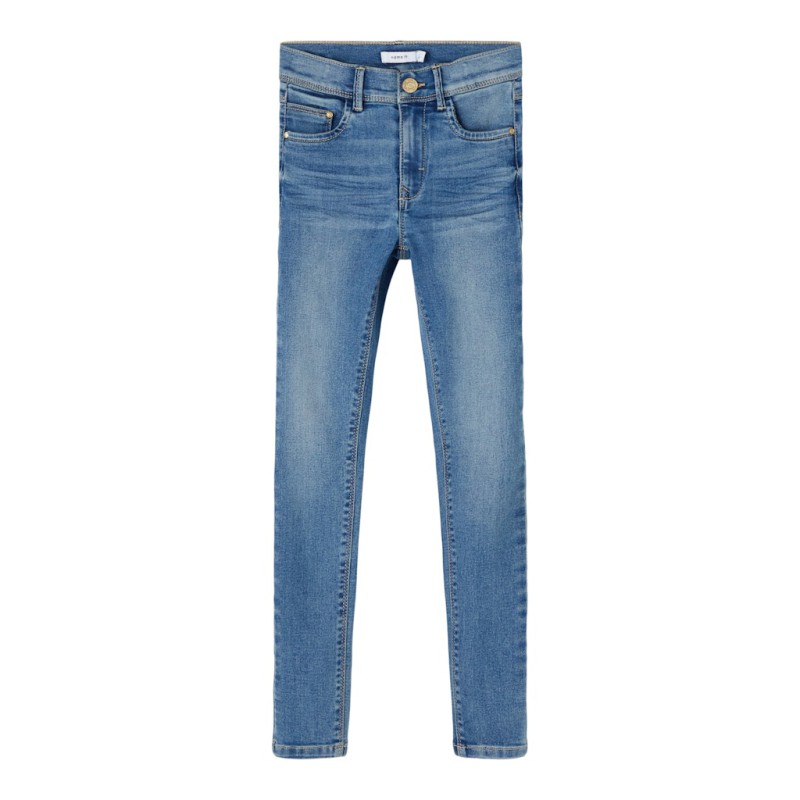 NAME IT Kids Polly skinny fit - Light Blue Denim