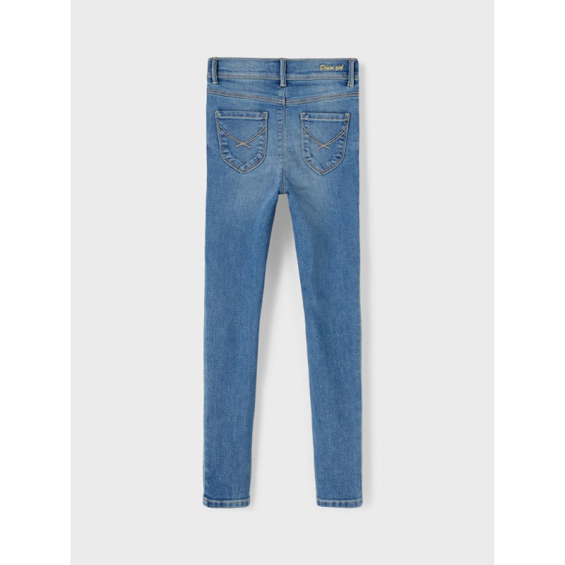 NAME IT Kids Polly skinny fit - Light Blue Denim