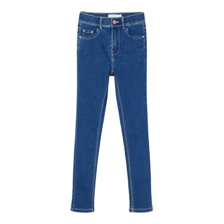 NAME IT Kids Polly Denim Tindy HW Jeans - Medium Blue Denim