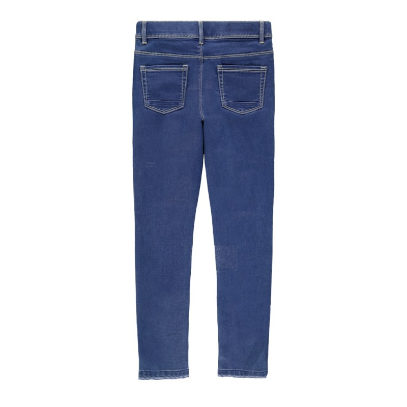 NAME IT Kids Polly Denim Tindy HW Jeans - Medium Blue Denim