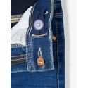 NAME IT Kids Polly Denim Tindy HW Jeans - Medium Blue Denim