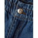 NAME IT Kids Rose Denim Tango HW Shaped Jeans - Dark Blue Denim