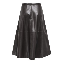 ONLY Gulv Imiteret Læder Nederdel - Mole