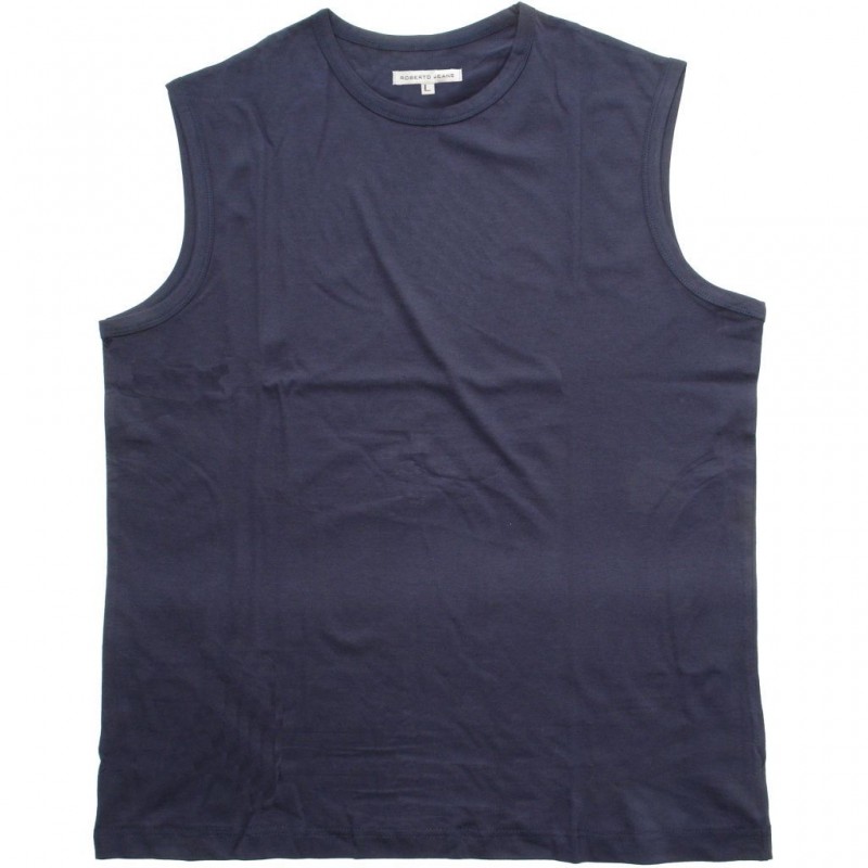 Roberto Basket Top - Navy  Str. M Til 6Xl
