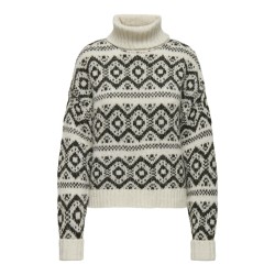 ONLY Carin L/S Strik Sweater - Birch