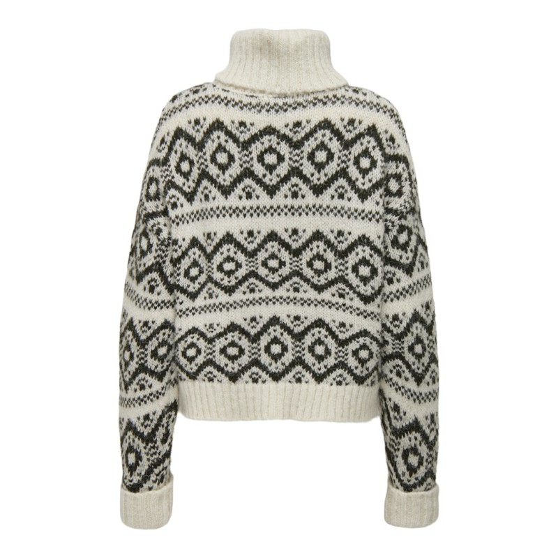 ONLY Carin L/S Strik Sweater - Birch