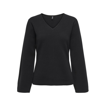 ONLY Viola L/S Strik Pullover - Sort