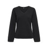 ONLY Viola L/S Strik Pullover - Sort