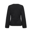 ONLY Viola L/S Strik Pullover - Sort