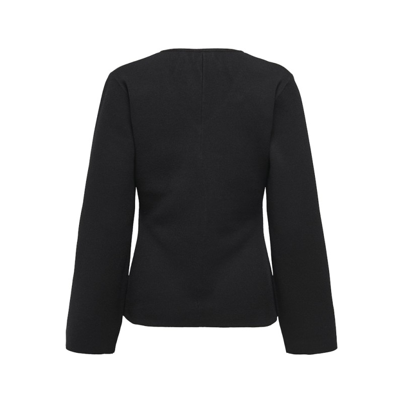 ONLY Viola L/S Strik Pullover - Sort