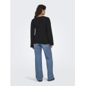 ONLY Viola L/S Strik Pullover - Sort