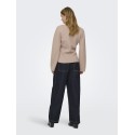 ONLY Viola L/S Strik Pullover - Mocha Meringue