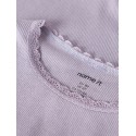 NAME IT MINI Kab Bluse - Lavender Gray