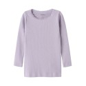 NAME IT MINI Kab Bluse - Lavender Gray