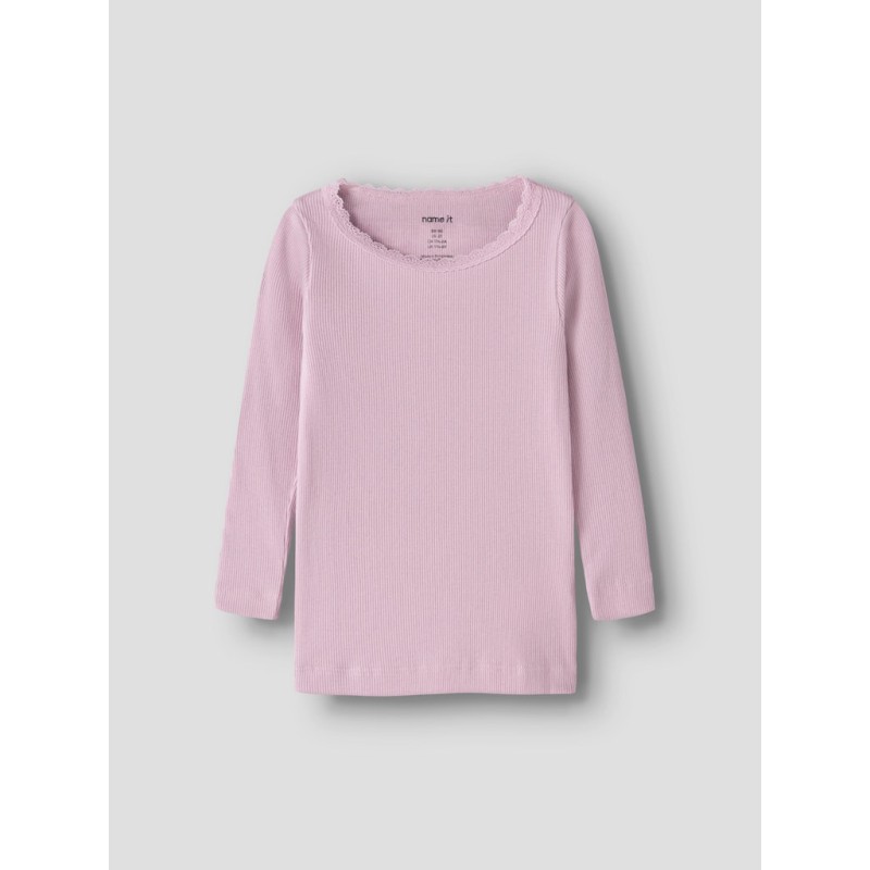 NAME IT MINI Kab Bluse - Fragrant Lilac