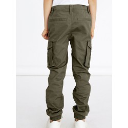 NAME IT Kids Ryan Cargo bukser - Stone Gray
