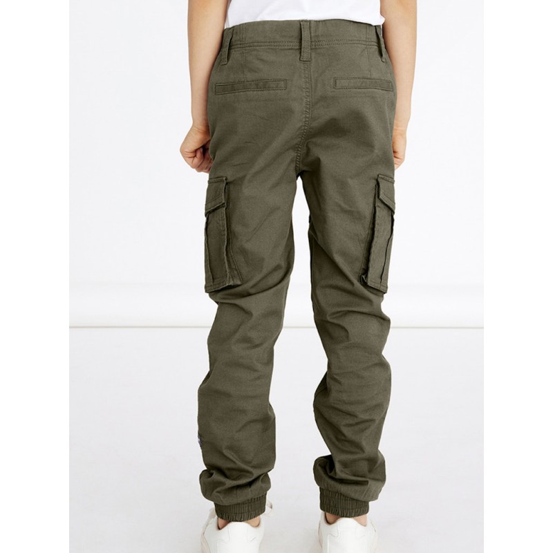 NAME IT Kids Ryan Cargo bukser - Stone Gray