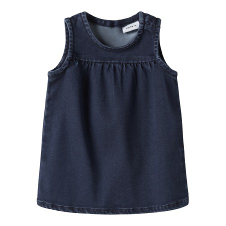 NAME IT BABY Tilly Denim Kjole 4006 - Dark Blue Denim