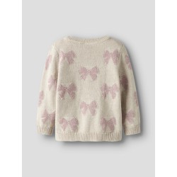 NAME IT MINI Rekka L/S Strik Sweater - Peyote Melange