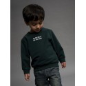 NAME IT MINI Slade L/S Sweatshirt - Pine Grove