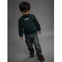 NAME IT MINI Slade L/S Sweatshirt - Pine Grove
