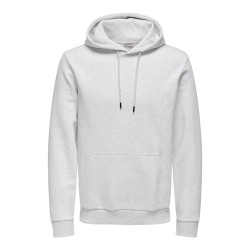ONLY & SONS Ceres Sweat Hoodie - Super Light Grey