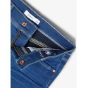 NAME IT Kids Salli Denim Tindy Slim Shorts - Medium Blue Denim