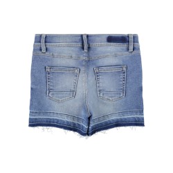 NAME IT Kids Salli Denim Tindy Slim Shorts - Light Blue Denim