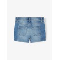 NAME IT Kids Salli Denim Tindy Slim Shorts - Light Blue Denim