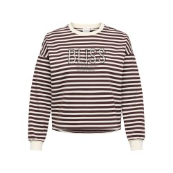 ONLY CARMAKOMA Liza L/S Bluse - Decadent Chocolate