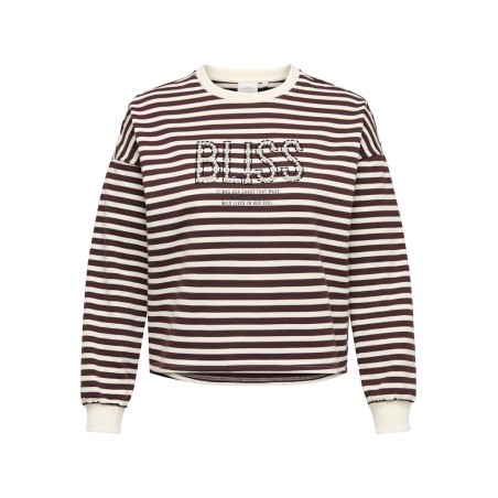 ONLY CARMAKOMA Liza L/S Bluse - Decadent Chocolate