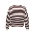 ONLY CARMAKOMA Liza L/S Bluse - Decadent Chocolate