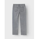 LMTD Tariannes Denim Lavtaljede Straight Bukser - Grey Denim