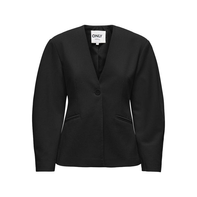 ONLY Casey L/S Balloon Blazer - Sort
