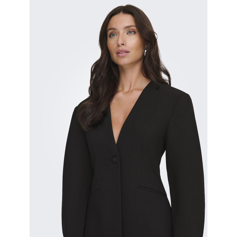 ONLY Casey L/S Balloon Blazer - Sort