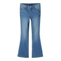 LMTD Tasis Denim Flared Jeans - Medium Blue Denim