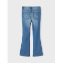 LMTD Tasis Denim Flared Jeans - Medium Blue Denim